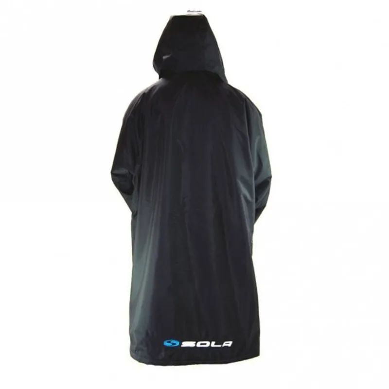 Sola Waterproof Changing Coat Black/Blue-1